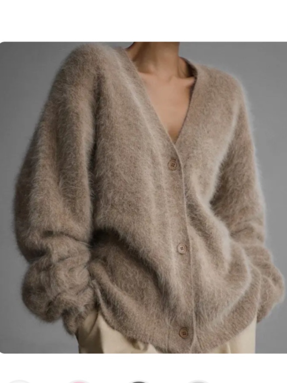 H&M mohair sweater